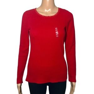 Arizona Jean Co Long Sleeve Top NWT